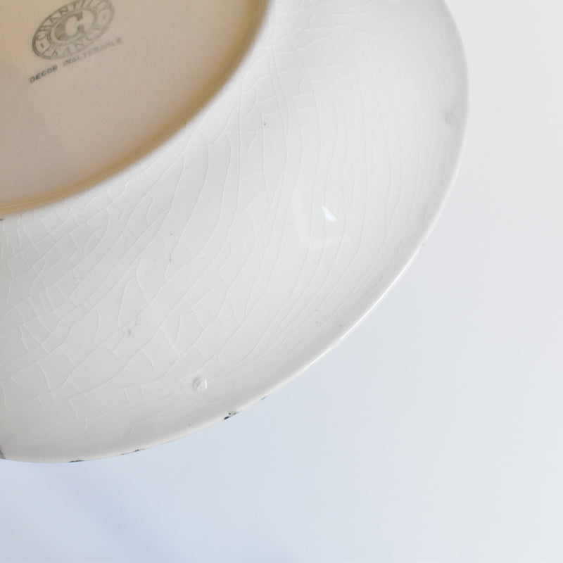 Vintage Deep Plate, Chantilly A