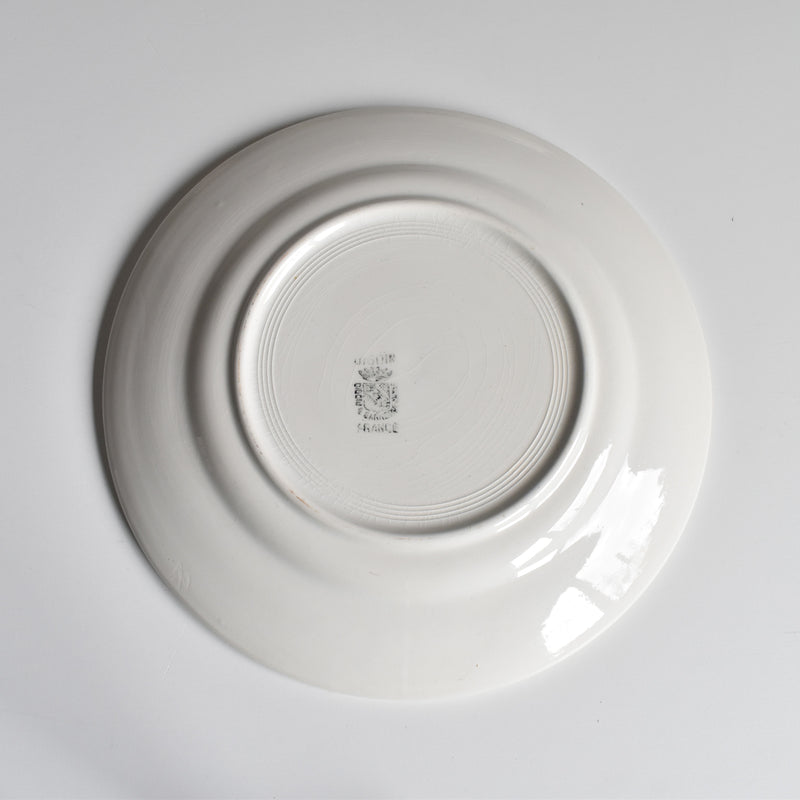 Vintage plate: Digoin & Sarreguemines "Epaisse" A