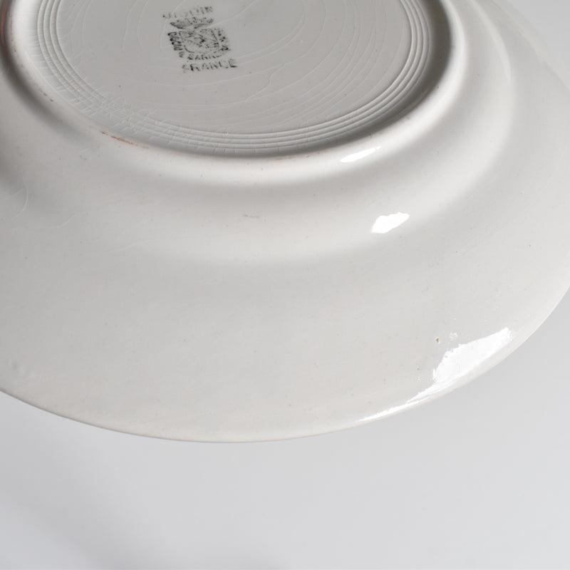 Vintage plate: Digoin & Sarreguemines "Epaisse" A