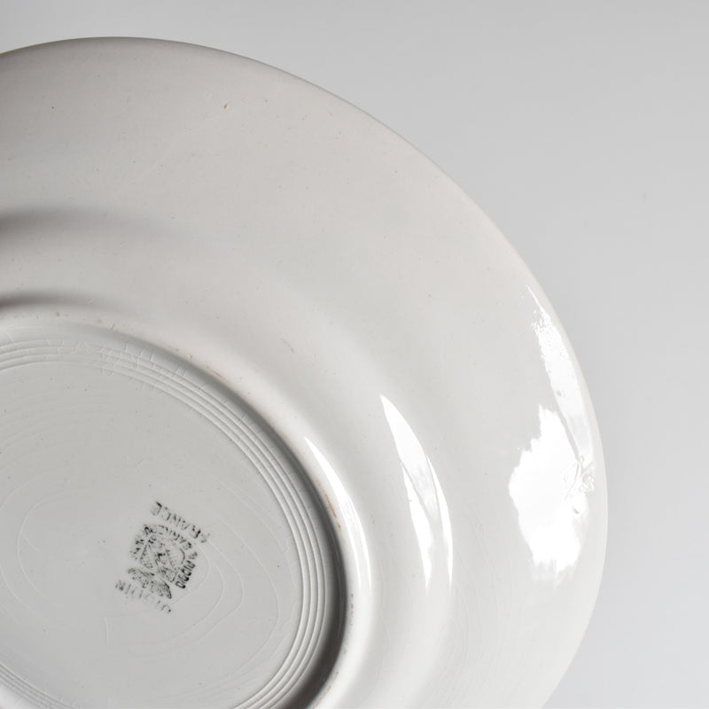 Vintage plate: Digoin & Sarreguemines "Epaisse" A