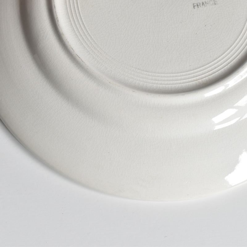 Vintage Plate: Digoin & Sarreguemines Epaisse E