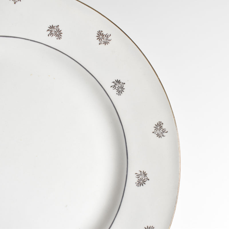 Vintage Plate: Digoin & Sarreguemines "Nico A"