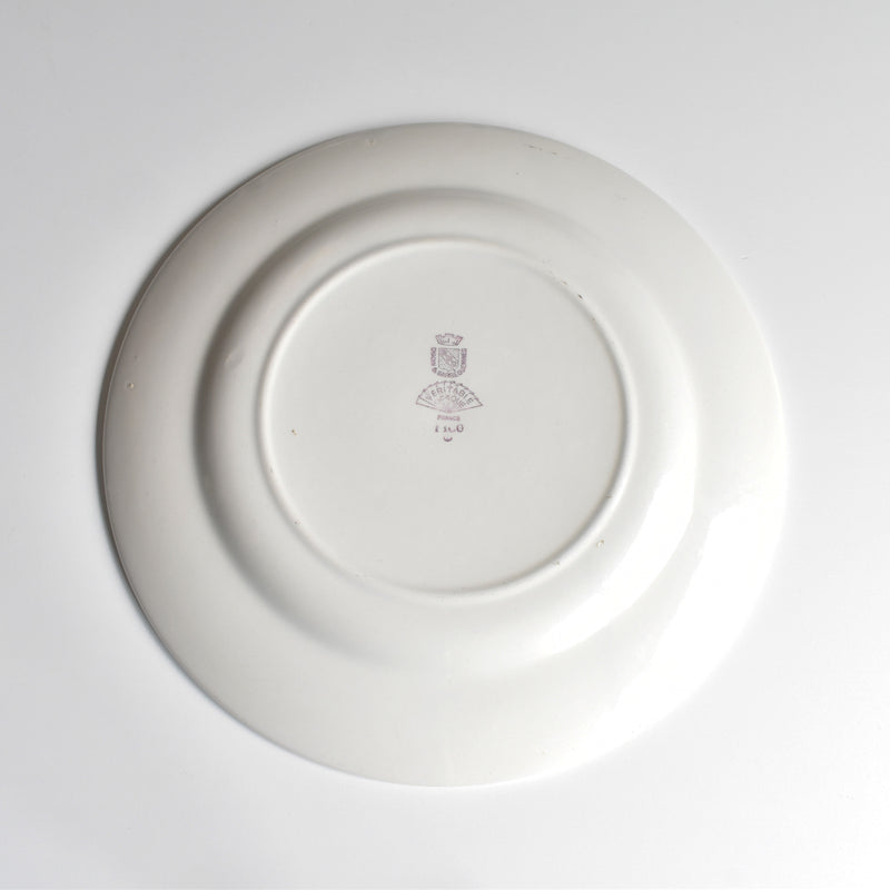 Vintage Plate: Digoin & Sarreguemines "Nico A"