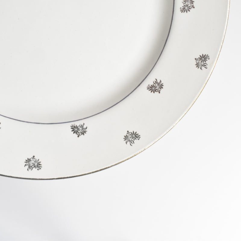 Vintage Plate Digoin & Sarreguemines Nico B