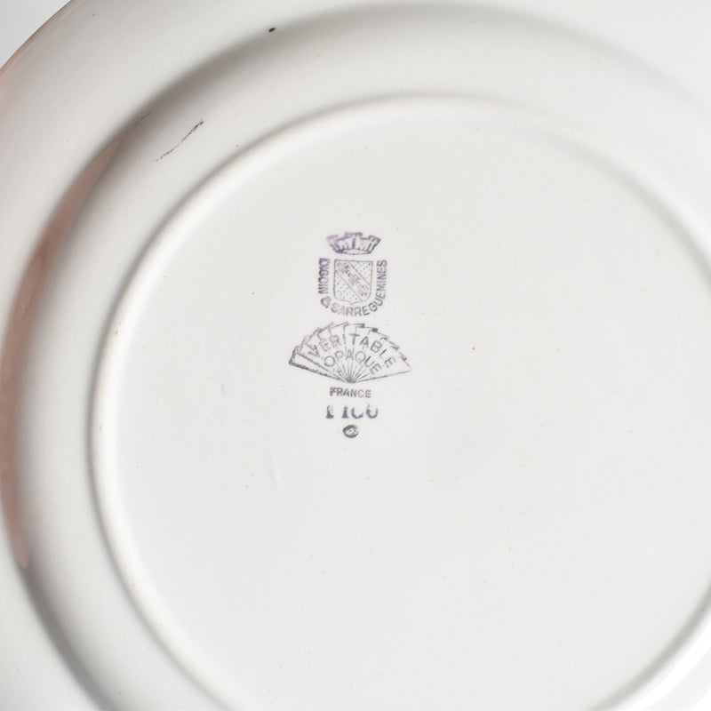 Vintage Plate, Digoin & Sarreguemines "Nico C"
