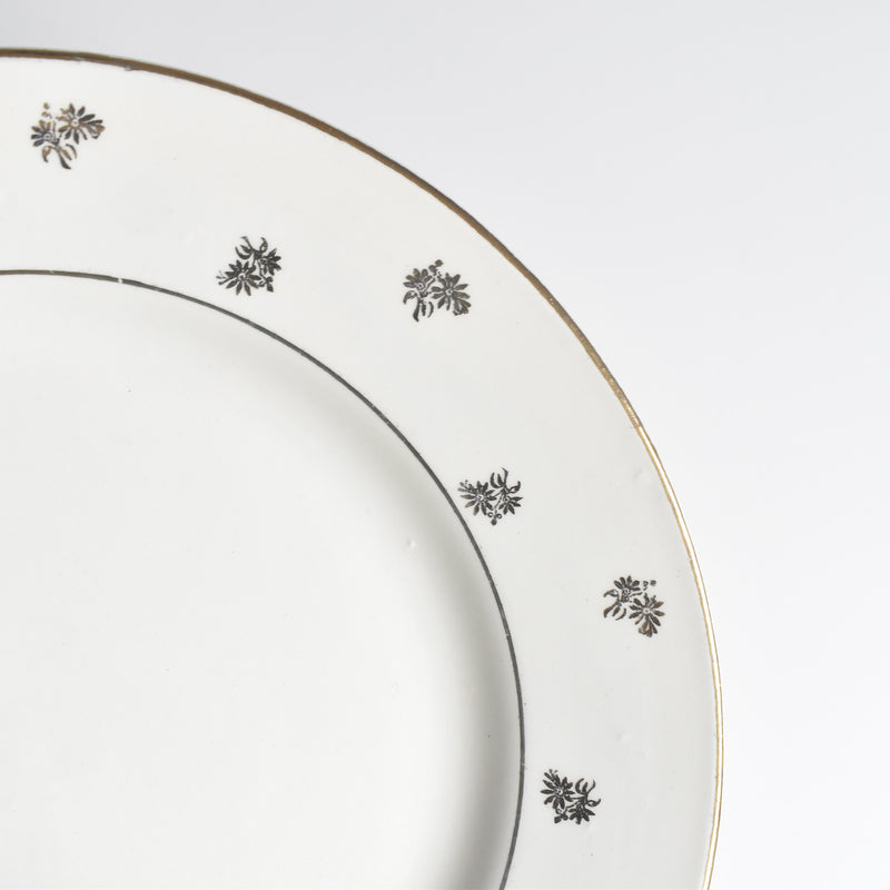 Vintage Plate Digoin & Sarreguemines Nico D