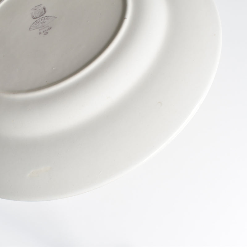 Vintage Plate Digoin & Sarreguemines Nico D