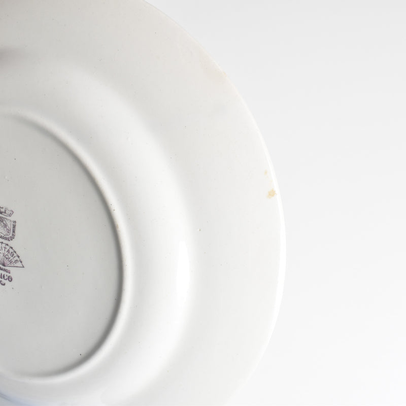 Vintage Plate: Digoin & Sarreguemines "Nico E"