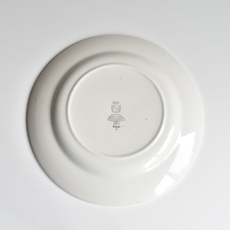 Vintage Plate Digoin & Sarreguemines Nico F