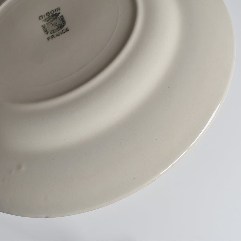 Vintage Plate Digoin & Sarreguemines simple A