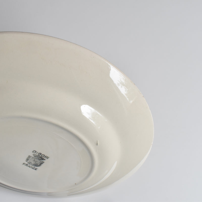Vintage Plate Digoin & Sarreguemines simple A