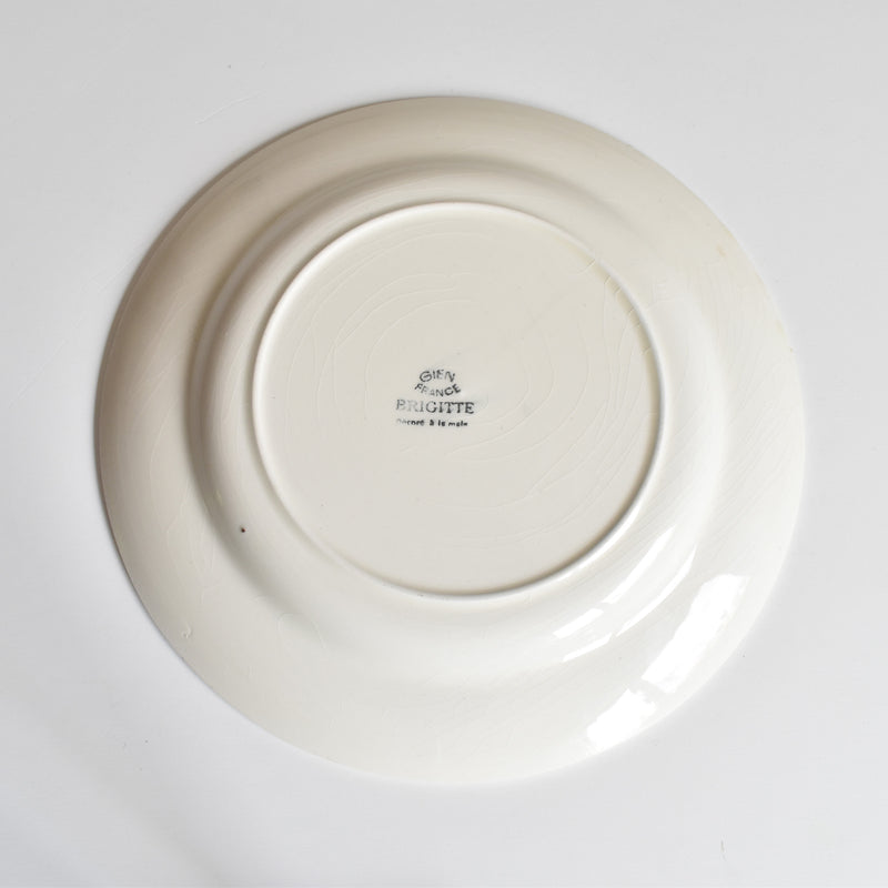 Vintage plate: Gien Brigitte A