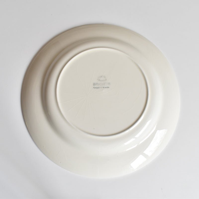 Vintage Plate Gien Brigitte
