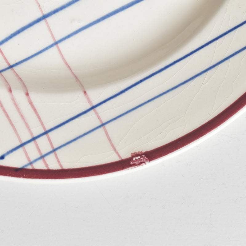 Vintage Plate Gien Brigitte