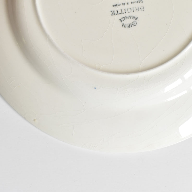 Vintage Plate Gien Brigitte (Brigitte) C