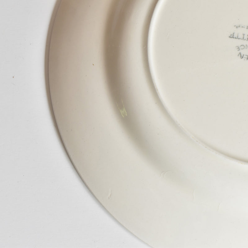 Vintage Plate Gien Brigitte D