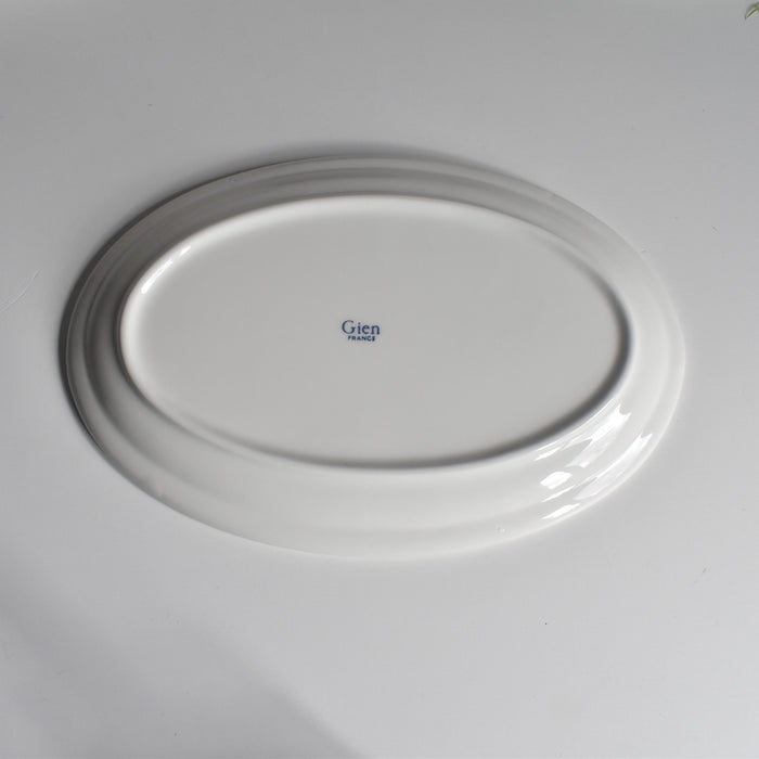 ヴィンテージオーヴァルプレート ジアン Les crudités（生野菜） Les artichaux(アーティチョック）