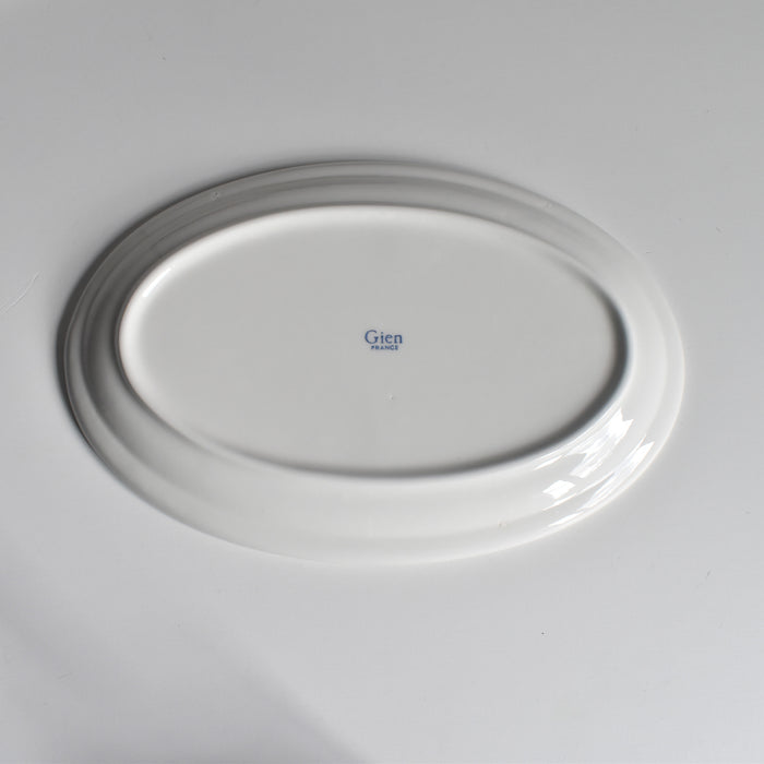 ヴィンテージオーヴァルプレート ジアン Les crudités（生野菜） les carottes(ニンジン）