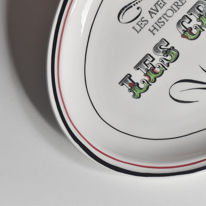 ヴィンテージオーヴァルプレート ジアン Les crudités（生野菜） Le fenouil(フェンネル）