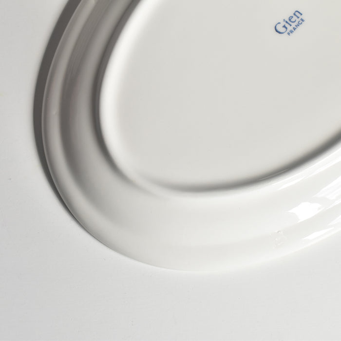 ヴィンテージオーヴァルプレート ジアン Les crudités（生野菜） Les radis(ラディッシュ）