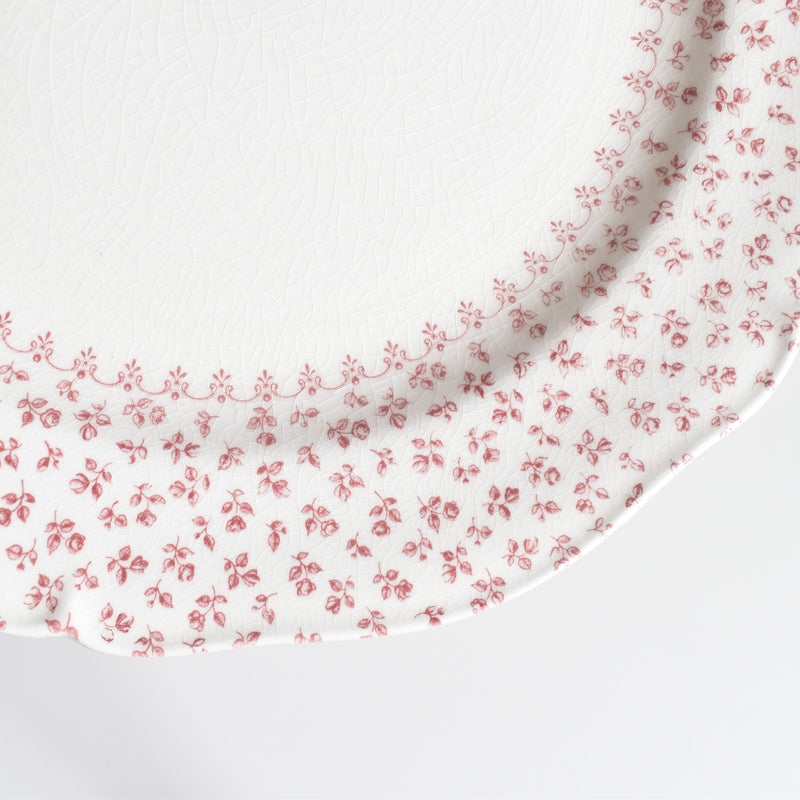 ヴィンテージプレート ジアン Petites Fleurs A