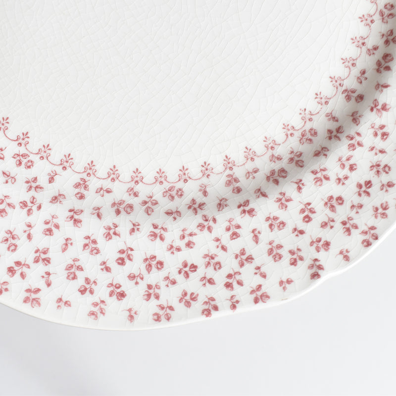 ヴィンテージプレート ジアン Petites Fleurs B
