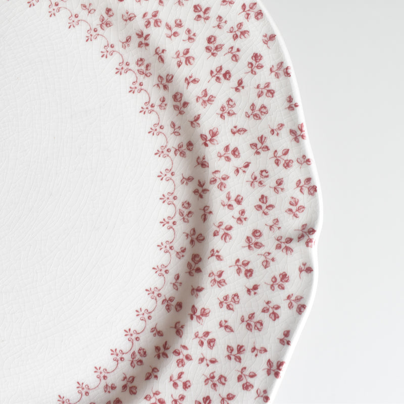 ヴィンテージプレート ジアン Petites Fleurs C