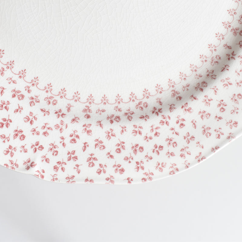 Vintage Plate Gien Petites Fleurs D