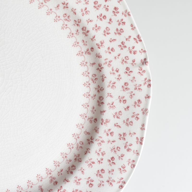 Vintage Plate Gien Petites Fleurs D