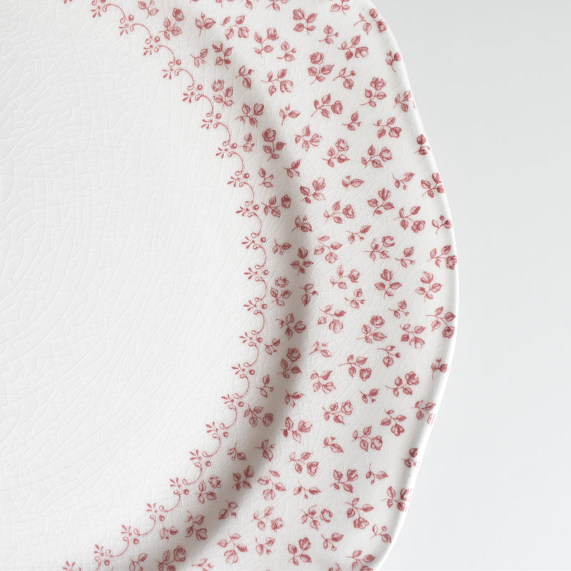Vintage Plate Gien Petites Fleurs D