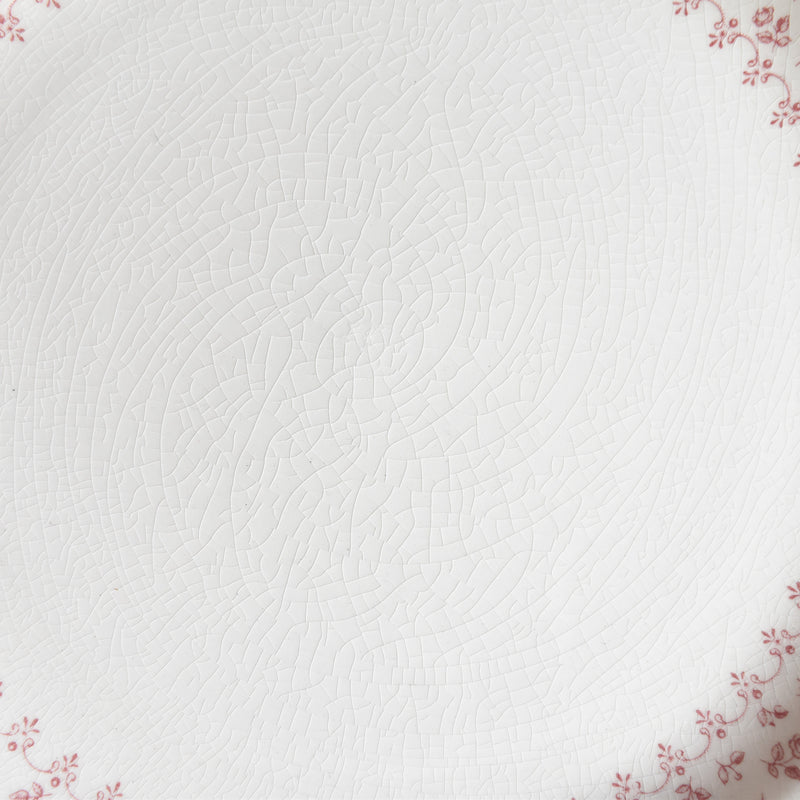 Vintage Plate Gien Petites Fleurs D