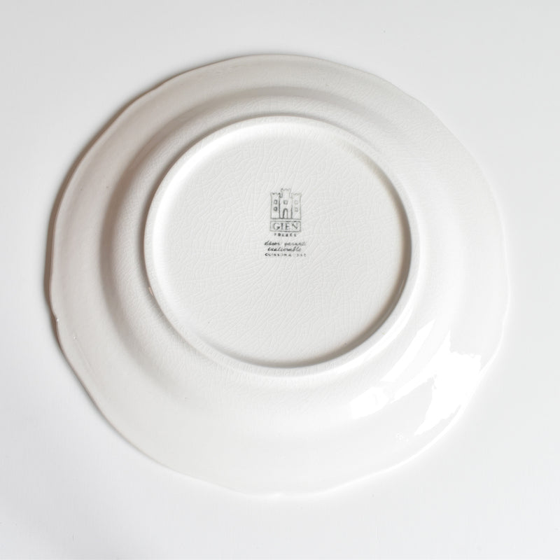 Vintage Plate Gien Petites Fleurs D