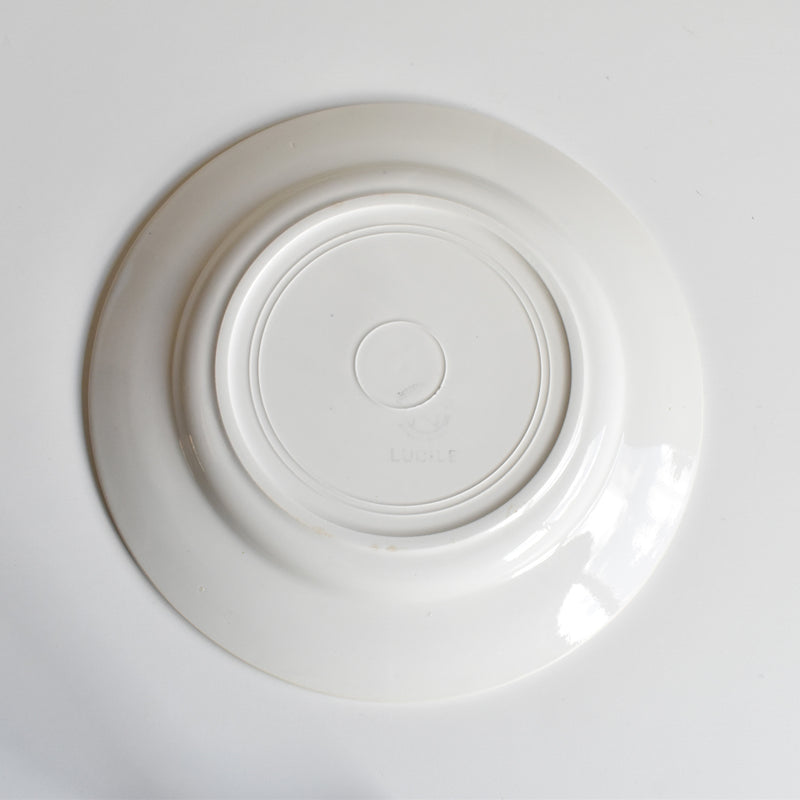 Vintage Plate FN Gien Lucile (Lucile) E
