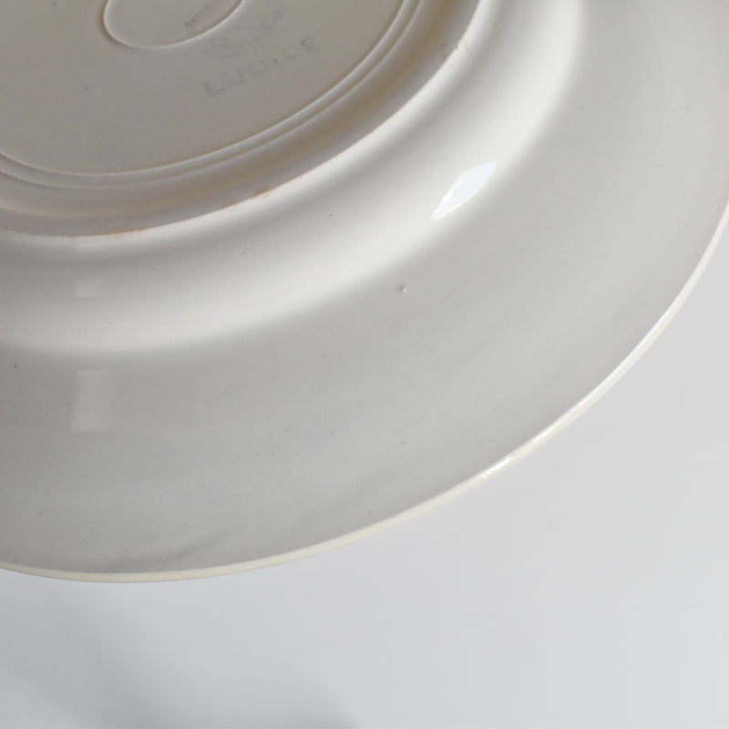 Vintage Plate FN Gien Lucile (Lucile) E