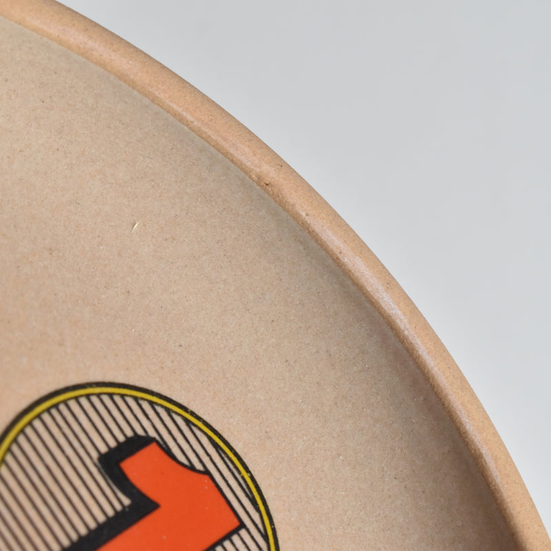 Vintage Plate, Gien La Raclette ①