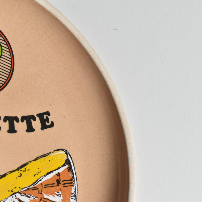 ヴィンテージプレート ジアン La Raclette (ラクレット） ②