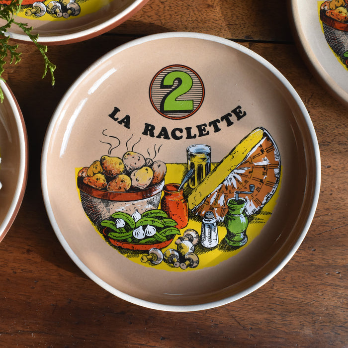 ヴィンテージプレート ジアン La Raclette (ラクレット） ②