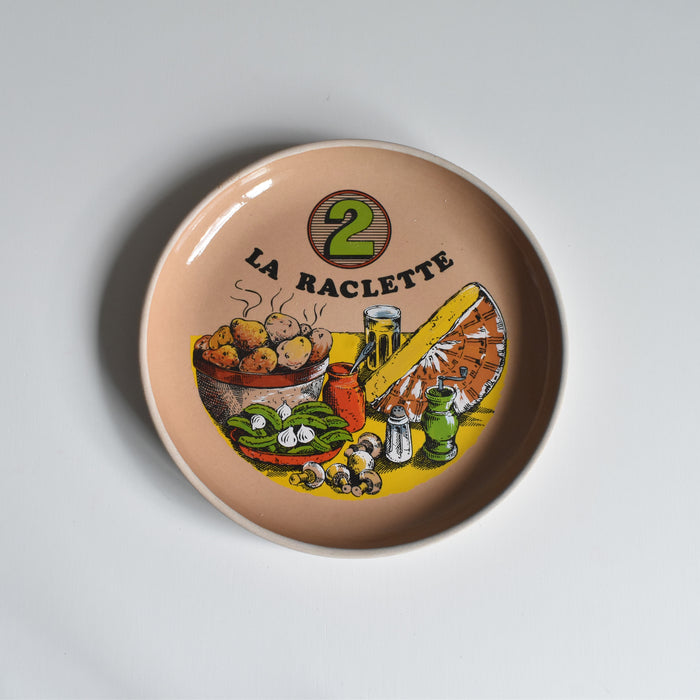 ヴィンテージプレート ジアン La Raclette (ラクレット） ②