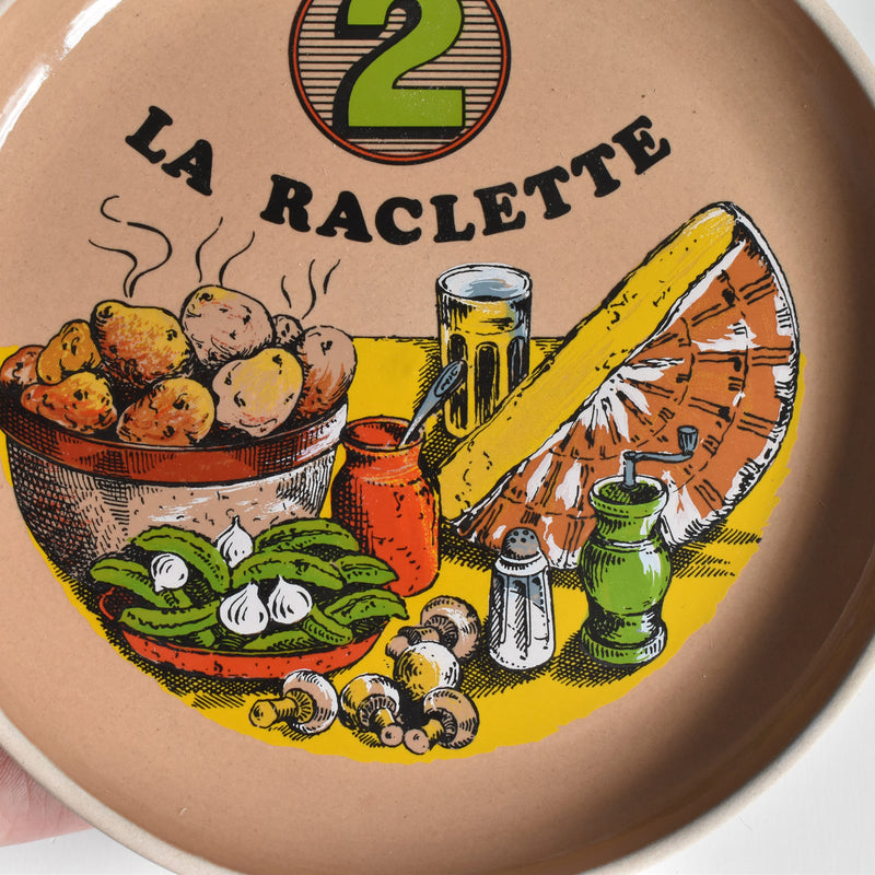 ヴィンテージプレート ジアン La Raclette (ラクレット） ②