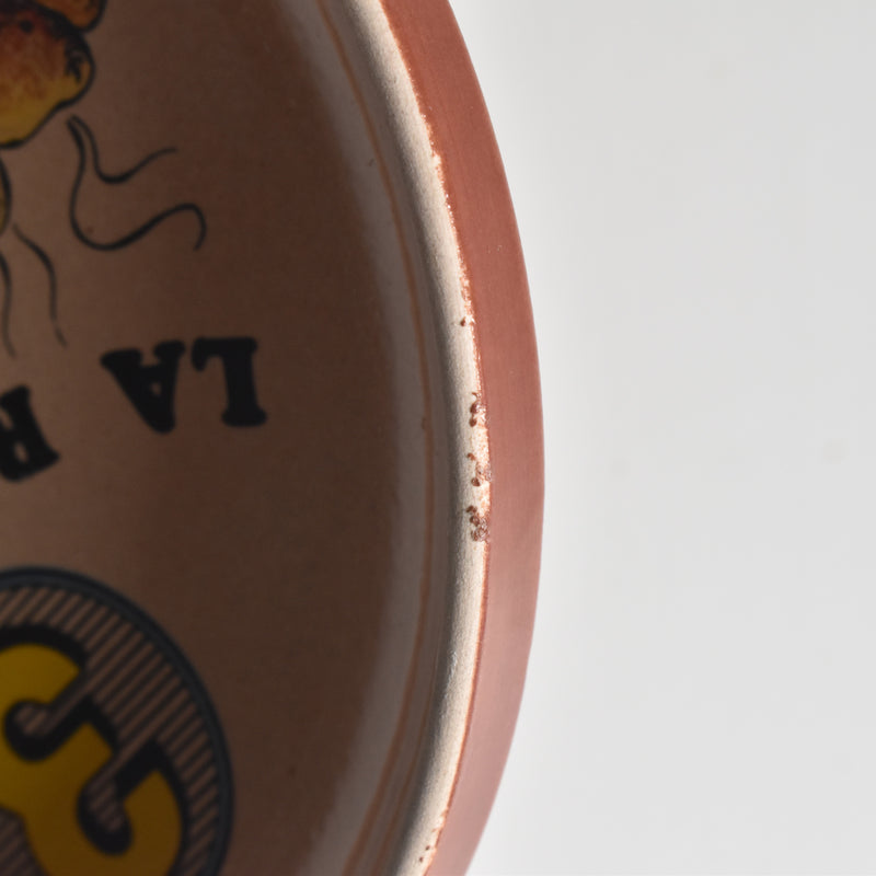Vintage plate Gien La Raclette (Raclette) ③