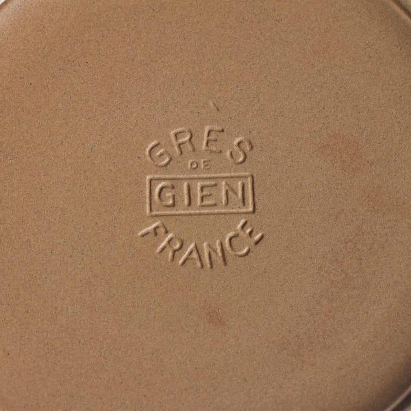 Vintage Plate Gien La Raclette Pink ①