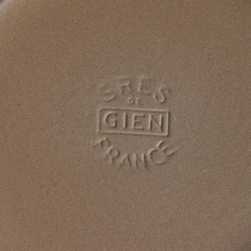 Vintage Plate Gien La Raclette Pink ②