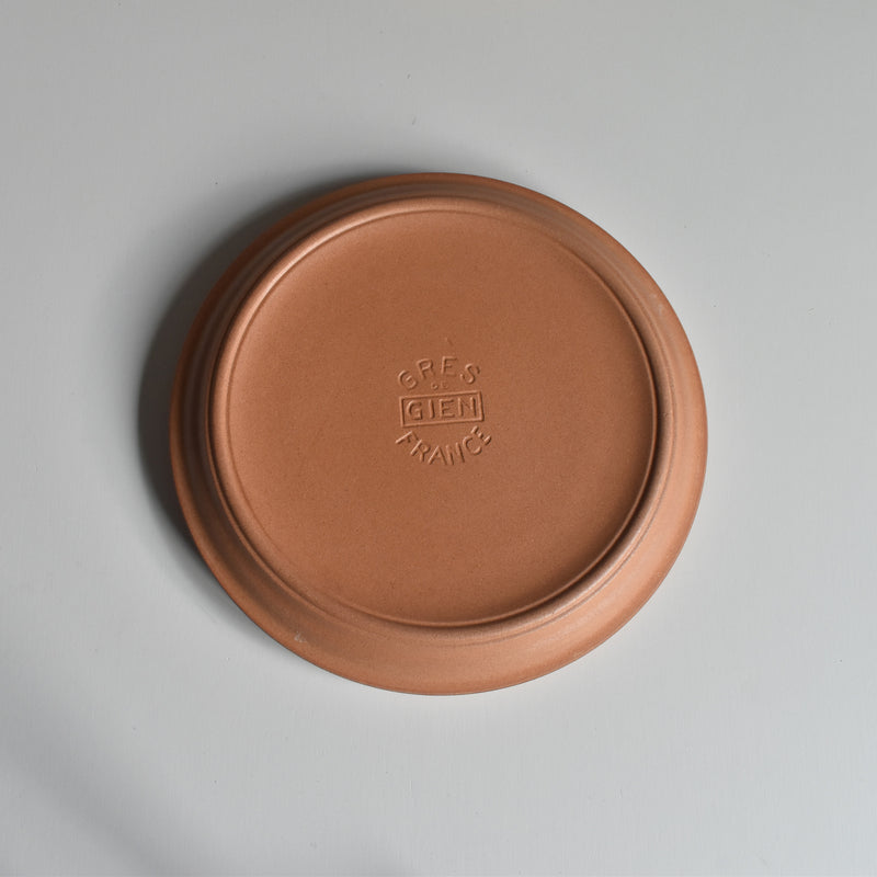 Vintage Plate Gien La Raclette Pink ④