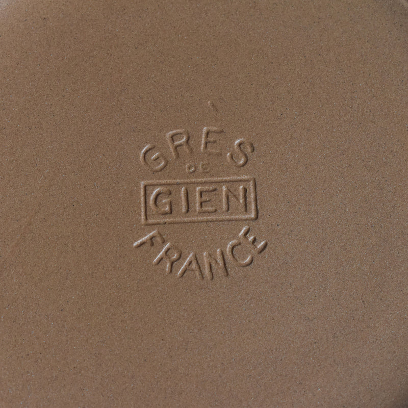 Vintage Plate Gien La Raclette Pink ④
