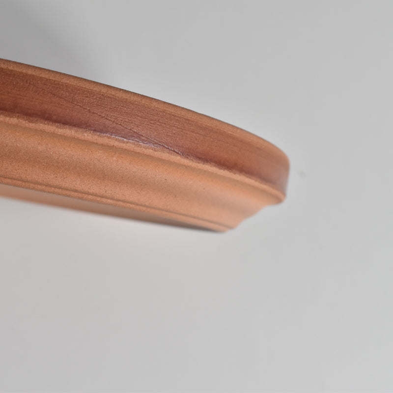 Vintage Plate Gien La Raclette Pink ④