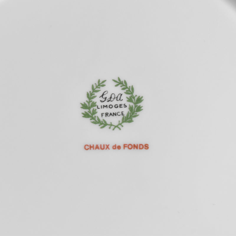 Vintage Plate Limoges GDA Chaux de Fonds G