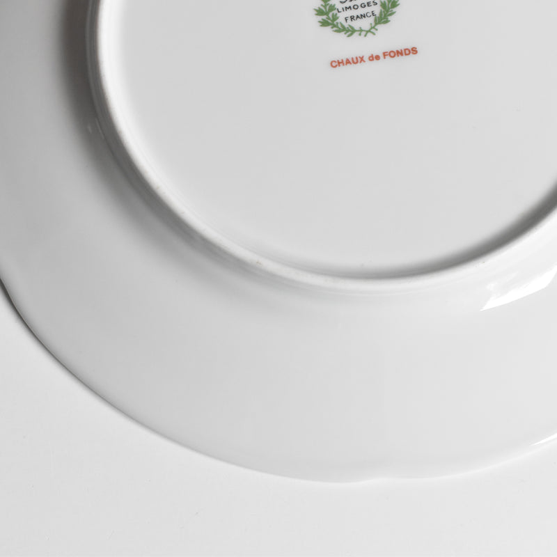 Vintage Plate Limoges GDA Chaux de Fonds G