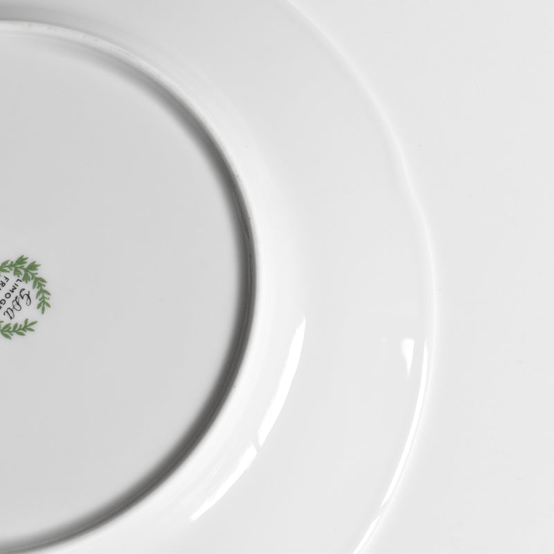 Vintage Plate Limoges GDA Chaux de Fonds G