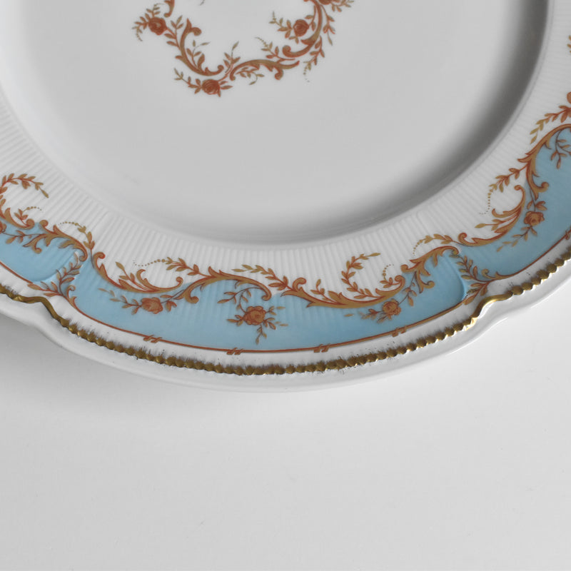 Vintage Plate Limoges GDA Chaux de Fonds H