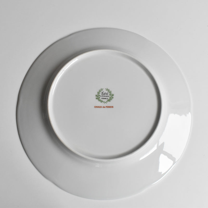 Vintage Plate Limoges GDA Chaux de Fonds A